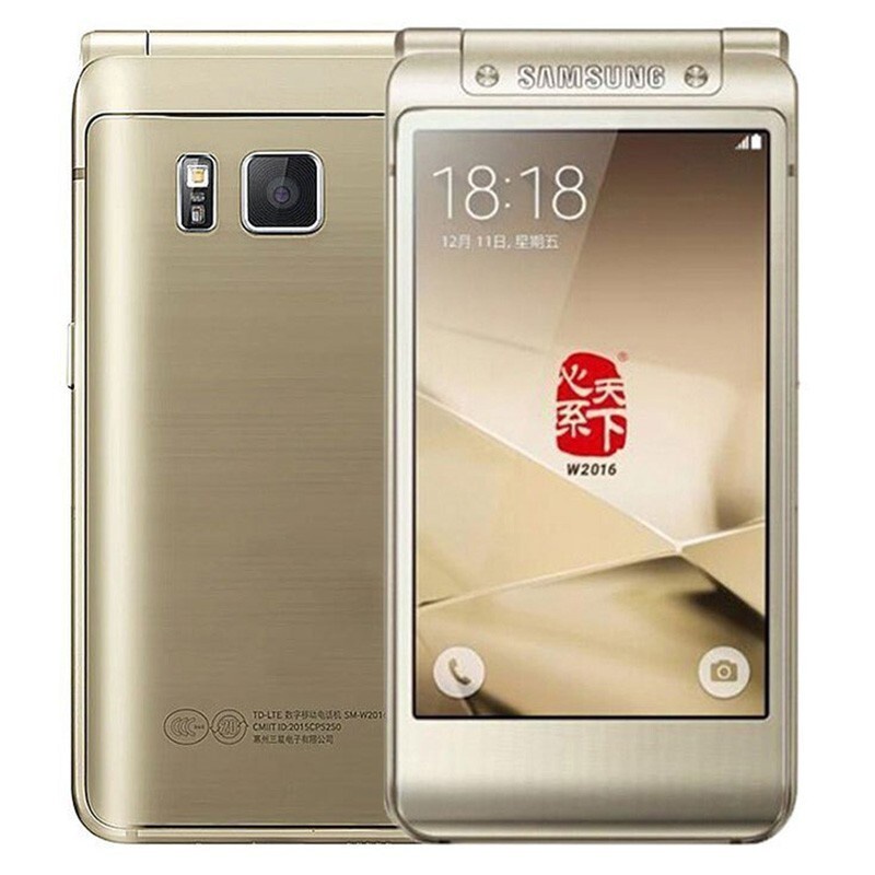 เคสโทรศัพท์มือถือ มือสอง สไตล์นักธุรกิจ สําหรับ Samsung SM-W2016 Flip 4G 3G+ 64G
