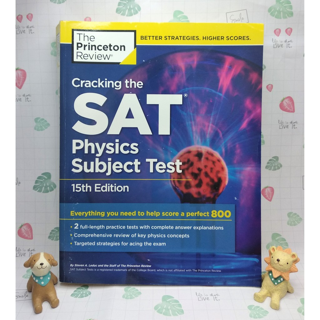 Cracking the sat physics subject test