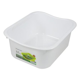 กะละมังล้างผักเหลี่ยม MICRON 34.5 ซม. Kitchen Storage Baskets&amp;Organization