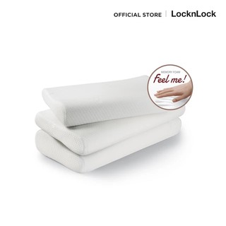 LocknLock หมอนเมมโมรี่โฟม ขนาด 7*50*10 ซม. รุ่น HLW111