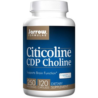 (พร้อมส่ง)Jarrow Formulas,Citicoline,CDP Choline,250 mg,120 Capsules