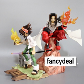 โมเดลฟิกเกอร์ Anime Artfxj Shaman King Yoh Asakura / Asakura Hao 1/8 Scale Pvc ของเล่นสําหรับเด็ก