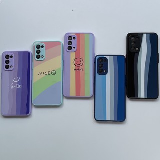 vivoY31เคสสีรุ้งกันกล้องสกรีนVIVO Y31-Y91c-OPPO-Reno5G-F11pro