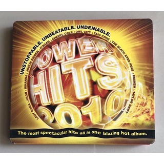 ซีดีเพลง ของแท้ ลิขสิทธิ์ มือ 2 สภาพดี...279 บาท รวมศิลปิน อัลบั้มรวมฮิต "Power Hits 2010" (CD+DVD)