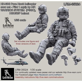 Soldier 1/35 Modern US ไดรเวอร์ทหารเรซิ่น LRM-35024