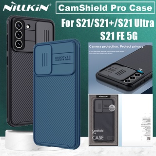 (Nillkin) Samsung Galaxy S21 FE 5G / S21 5G/ S21 Ultra 5G/S21+ Plus 5G Case Camshield Pro เคสโทรศัพท์มือถือกันกระแทกสําหรับ