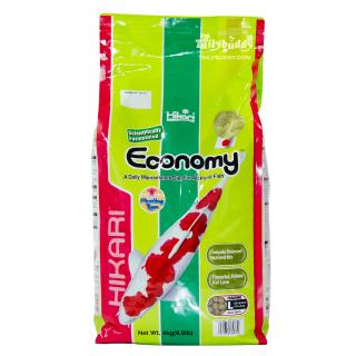 Hikari Economy Large Pallet อาหารปลาคาร์ฟ ฮิคาริ สูตรประหยัด น้ำไม่ขุ่นปลาไม่ลงพุง ลดเครียดต้านโรค แบบลอย (เม็ดใหญ่) (4K