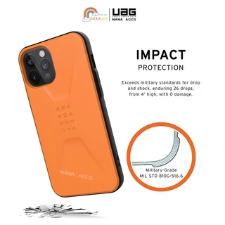 เคสมือถือ ยี่ห้อรุ่นUAG เคสกระเเทก กันหล่น สำหรับ iPhone11/12 6G 7G 8G 6PLUS 7PLUS 8P X XR XSMAX 11PROMAX 12PROMAX A028