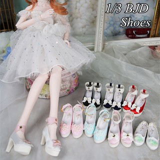 รองเท้าผ้าใบลำลอง อุปกรณ์เสริมสําหรับตกแต่งตุ๊กตาบลายธ์ 1/3 bjd