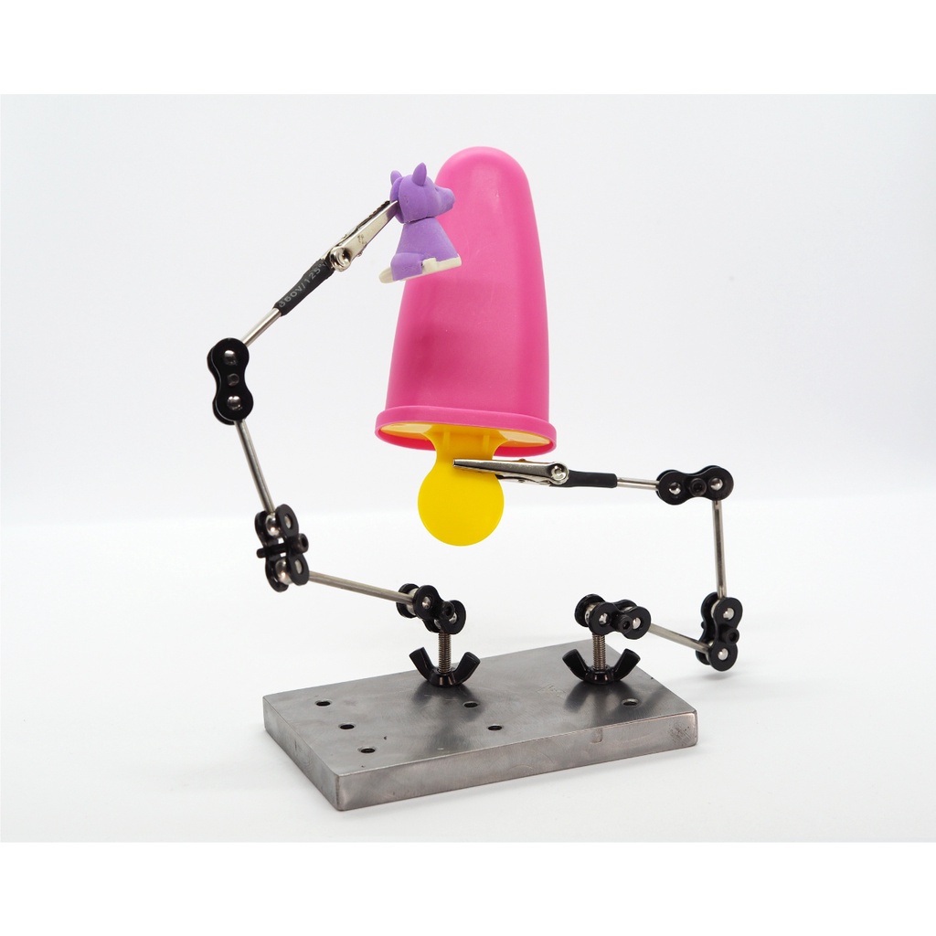 Stop motion Model Support Frame, magic arm DF-02B Hydra Photography - 2 Clamp Model
