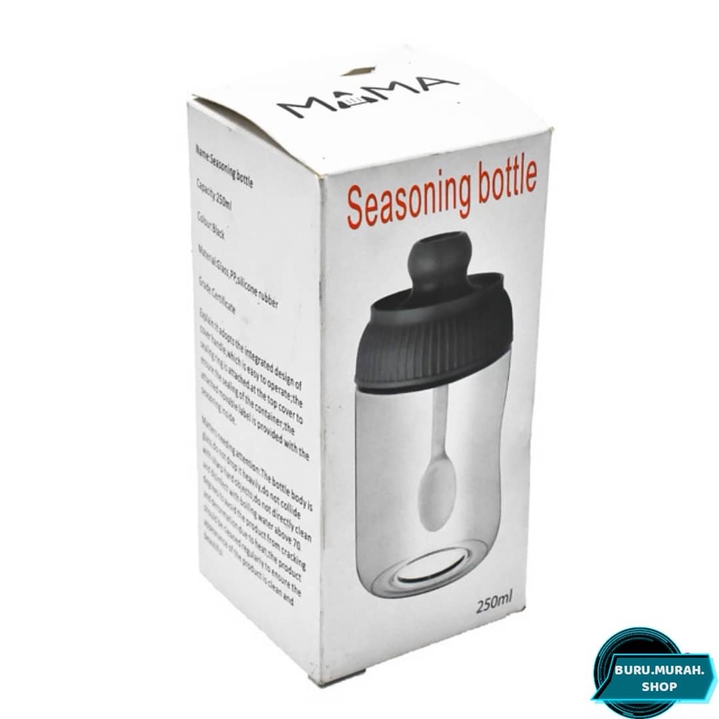 SEASONING BOTTLE 250ML BEKAS REMPAH