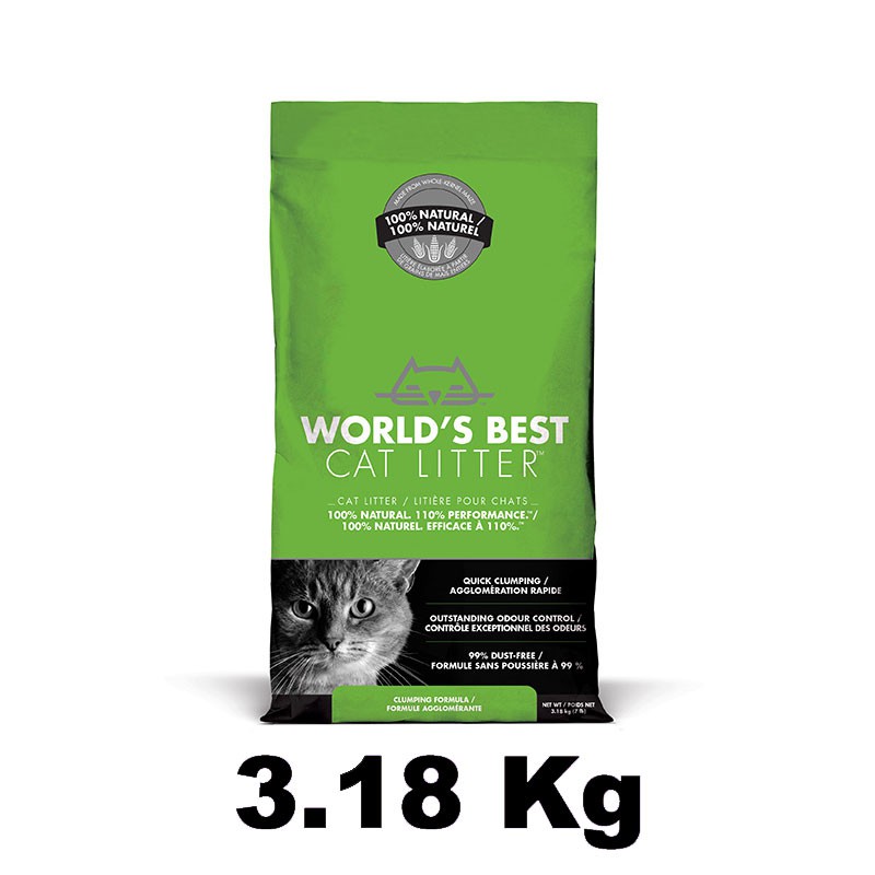 Worlds Best Cat Litter ทรายแมวเวิลด์เบสท์สูตรสําหรับ เลี้ยงแมว1 2ตัว