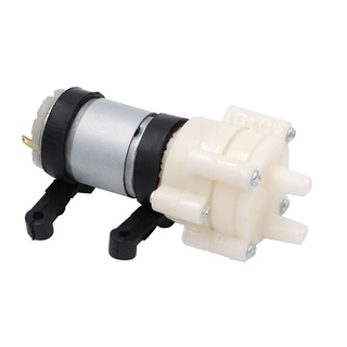 ปั้มน้ำ R385 DC Diaphragm Water Pump DC6-12V ปั๊มน้ำไดอะแฟรม