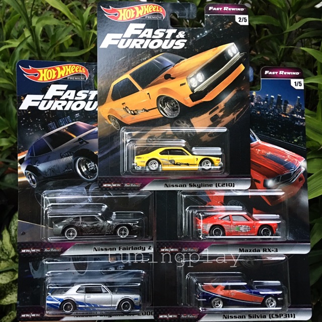 ชุดรถเหล็ก Hot Wheels Fast Furious Fast Rewind | Shopee Thailand