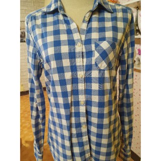 เสื้อเชิ๊ตแขนยาวนำเข้ามือสองแบรนด์AMERICANEAGLE  สำหรับผู้หญิง