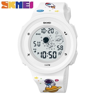 Skmei ใหม่ นาฬิกาข้อมือดิจิทัลอิเล็กทรอนิกส์ ลายการ์ตูน แฟชั่น