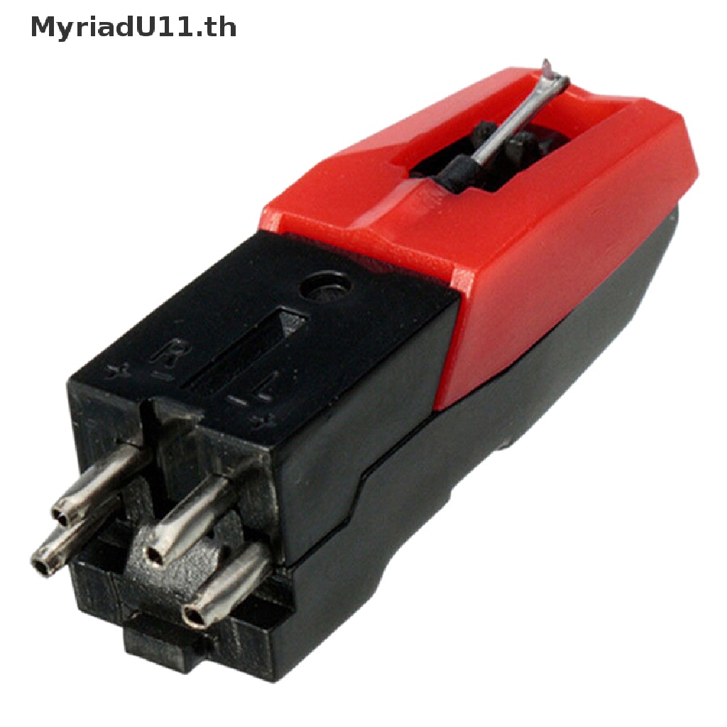 MyriadU 3X Turntable Stylus Needle สําหรับ LP เครื่องเล่นบันทึก Phono Ceramic Cartridge