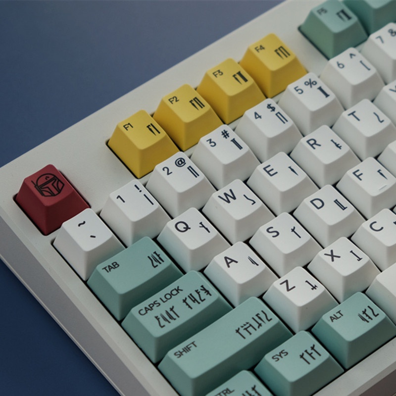 แป้นพิมพ์คอมพิวเตอร์ Personalized Gmk Boba Fett Pbt Keycap 141 Keys ...