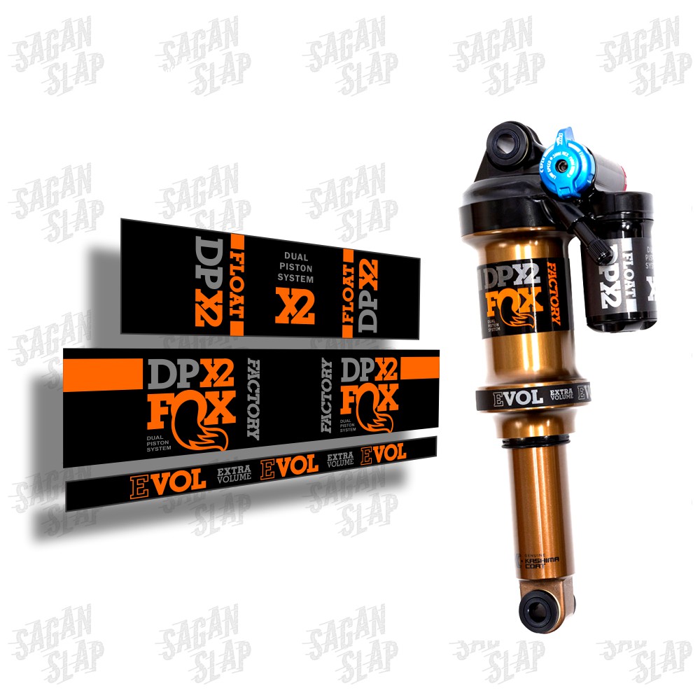 FOX Float DPS สติ๊กเกอร์ติดส้อมโช๊คหลัง Decal ตะเกียบหลัง Mtb Downhill Bike