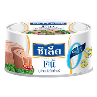 ซีเล็ค ฟิตต์ SEALECT FITT ทูน่าสเต็กในน้ำแร่ สูตรกลมกล่อม 165 กรัม