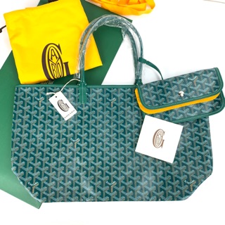 New Goyard ST.Louis PM สีเขียว