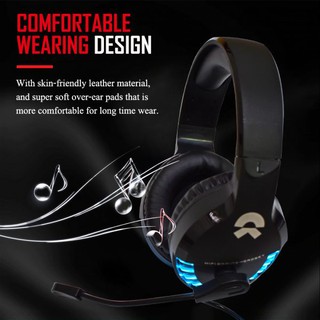 Oker M18 ชุดหูฟังเกมมิ่ง หูฟังสเตอริโอ HIFI GAMING HEADSET.