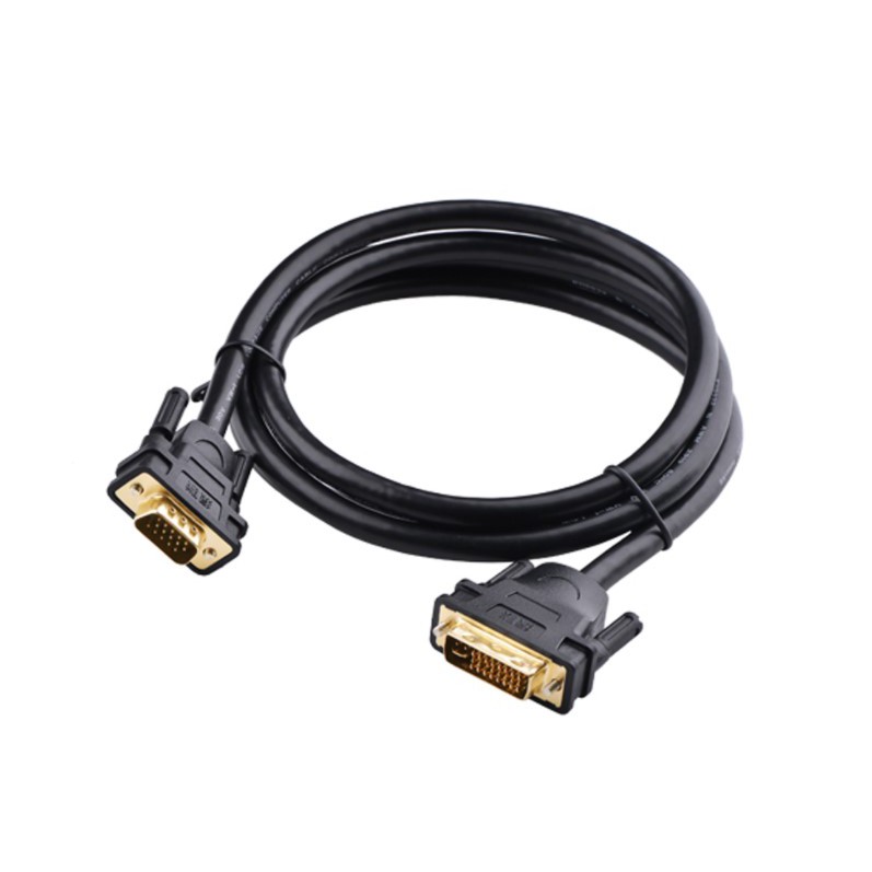 UGREEN CABLE (สายจอมอนิเตอร์) DVI 24+5 TO VGA 3+6C (11617) 1.5 METER #3