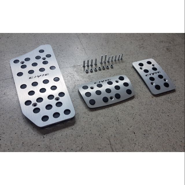 HONDA CIVIC FC FK PEDAL COVER แป้นเหยียบกันลื่น ( แบบเจาะ )