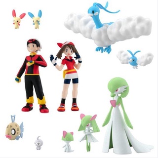 โมเดลฟิกเกอร์เเท้100%Pokemonโปเกมอน pokemon world scale hoen-2 ชุดใหม่ล่าสุด