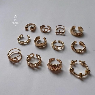 Gold Ring I แหวนชุบทองคำขาว