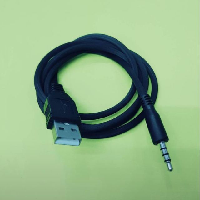 สายAUX3.5 to usb ตัวผู้