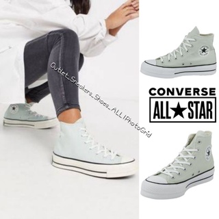 รองเท้า Converse Chuck Taylor Platform High Green Pastel Women ส่งฟรี