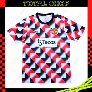 Manchester united 2022/23 Pre match Tezos เสื้อซ้อมแมนยู2023