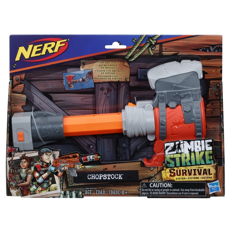 Nerf Zombie Strike Survival System Chopstock  สินค้าใหม่ สินค้าลิขสิทธิ์แท้