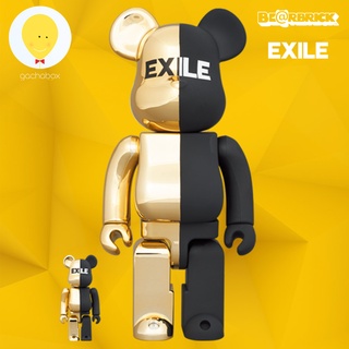 gachabox Bearbrick EXILE 20th Anniversary 100%+400% - แบร์บริค ของแท้ พร้อมส่ง Be@rbrick ฟิกเกอร์ Medicom Toy