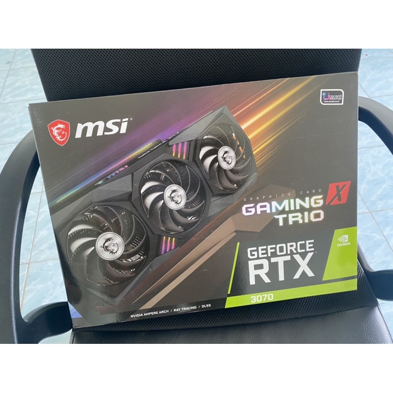 (มือ2) การ์ดจอ  MSI Geforce RTX 3070 Gaming X trio