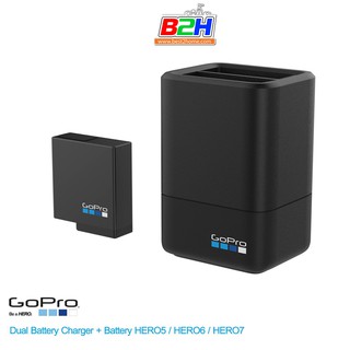GoPro Dual Battery Charger + Battery for HERO5 / HERO6 / HERO7/HERO 8