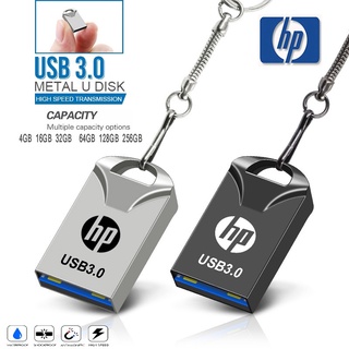 High Speed, HP Mini USB3.0 Metal Flash Drive 128gb 256gb 16gb 64gb 32gb 4gb Car, Computer USB Storage