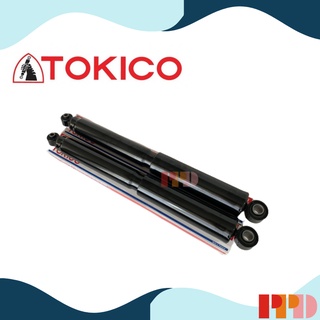 TOKICO โช้คอัพ คู่หลัง GAS สำหรับรถยนต์ FORD RANGER ปี 06-11 4x4 รหัสอะไหล่แท้ UR61-28-700C ( รหัสสินค้า E4125 , E4125 )