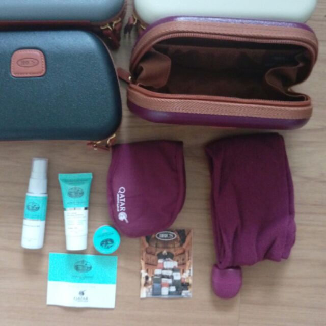 Amenity kit ของ Qatar airways