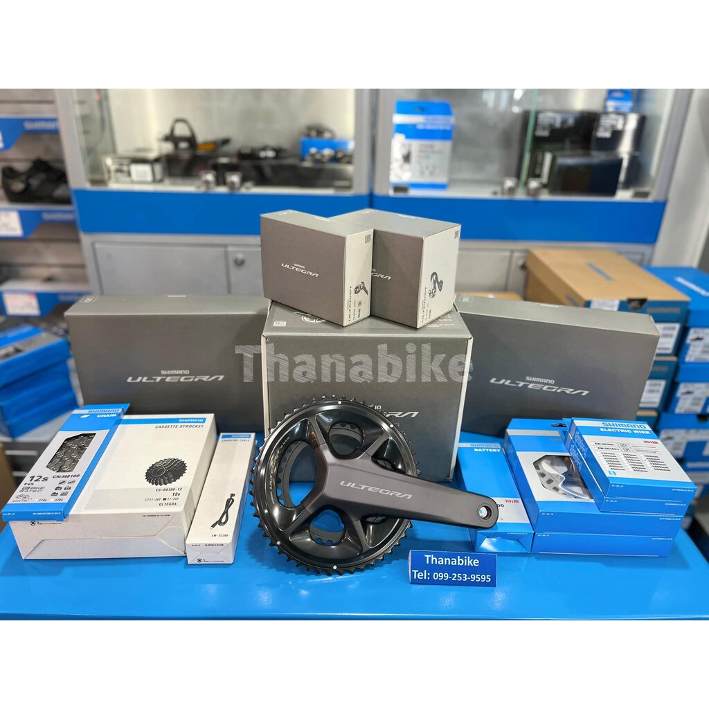Ultegra Di2 Disc 12speed R8170 R8100 Series ชุดเกียร์ไฟฟ้า เบรคน้ำมัน ดิสเบรค ชุดเกียร์ all new shim