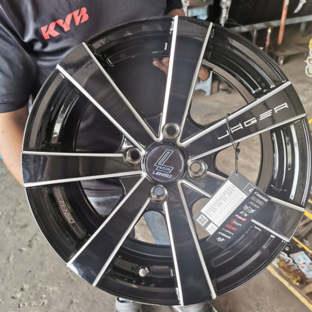 แม็ก​lenso​ jager​ grama​ ขอบ15​ ยกชุด​หรือพร้อมยาง