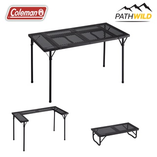 โต๊ะพับเอนกประสงค์ COLEMAN JAPAN 3-WAY BBQ TABLE SET ASIA ปรับความสูงได้ 2 ระดับ ใช้งานได้หลายรูปแบบ ใช้คู่กับเตา BBQได้