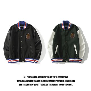 BAPE head jacket baseball uniform