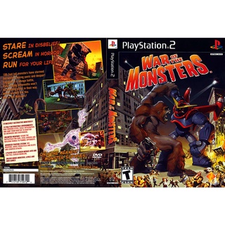 แผ่นเกมส์ PS2 War of the Monsters   คุณภาพ ส่งไว (DVD)