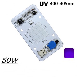 หลอดไฟ Uv 400-405 Nm Led Chip 50 W Ic Diy 220v