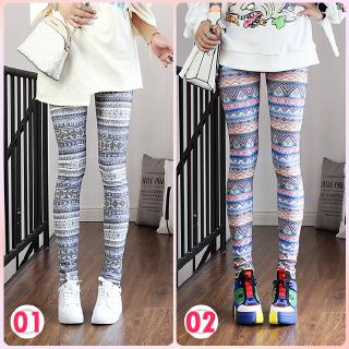 Womens Leggings กางเกงเลกกิ้งผ้าไหมแบบบางสำหรับผู้หญิง