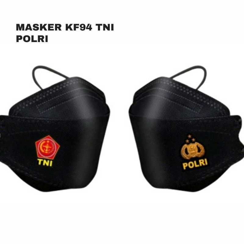 Who KN95 / KF94 TNI POLRI/STANDART MASK
