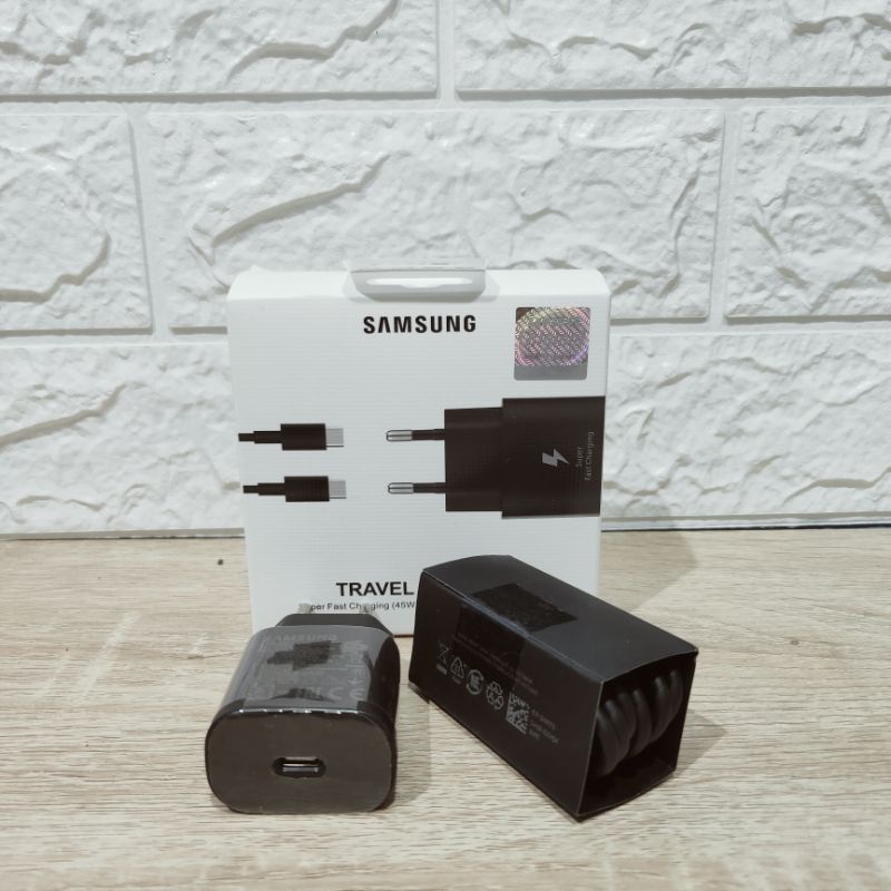 Samsung 45W / 25W Type C ถึง Type C ของแท้ Samsung S10 Ultra Fast Charging เครื่องชาร์จ 45 วัตต์