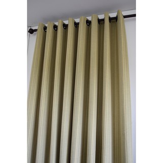 Curtain design ผ้าม่านประตู ผ้าม่านหน้าต่าง กันแสงได้ 70 %เนื้อผ้าด้านลายทาง TK6